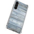Weathered Blue Wood Galaxy S24 FE Clear Case